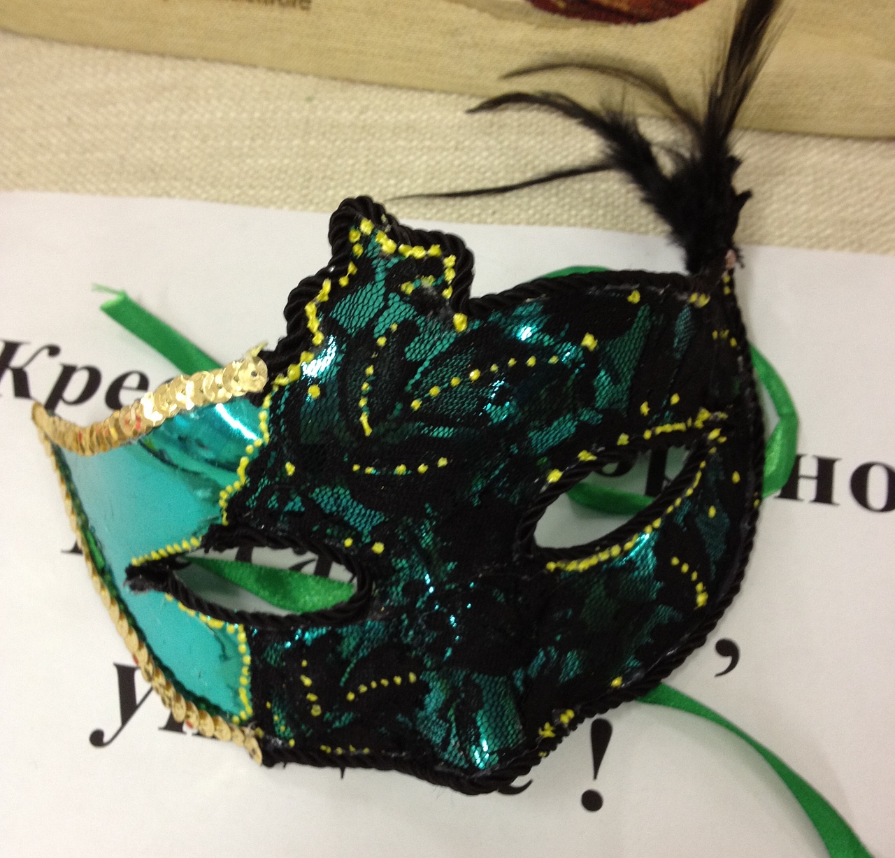 Венецианские маски (декор и роспись)